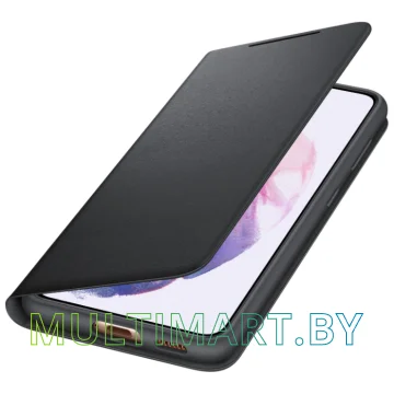 Чехол Samsung Smart LED View Cover для Galaxy S21 (черный) картинка 4